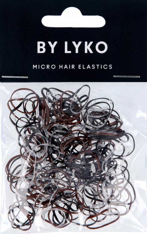 Lyko Mini Hair Elastics Neutral 250 Pack