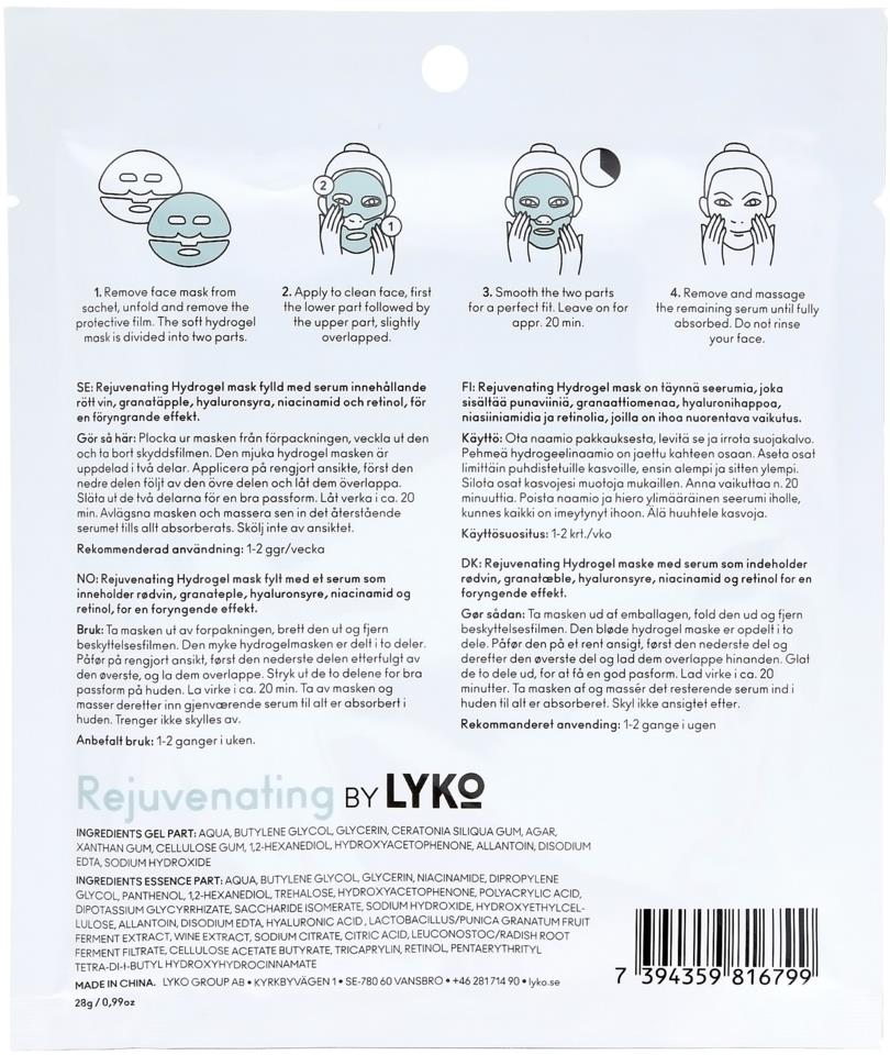 Lyko Rejuvenating Hydrogel Face Mask