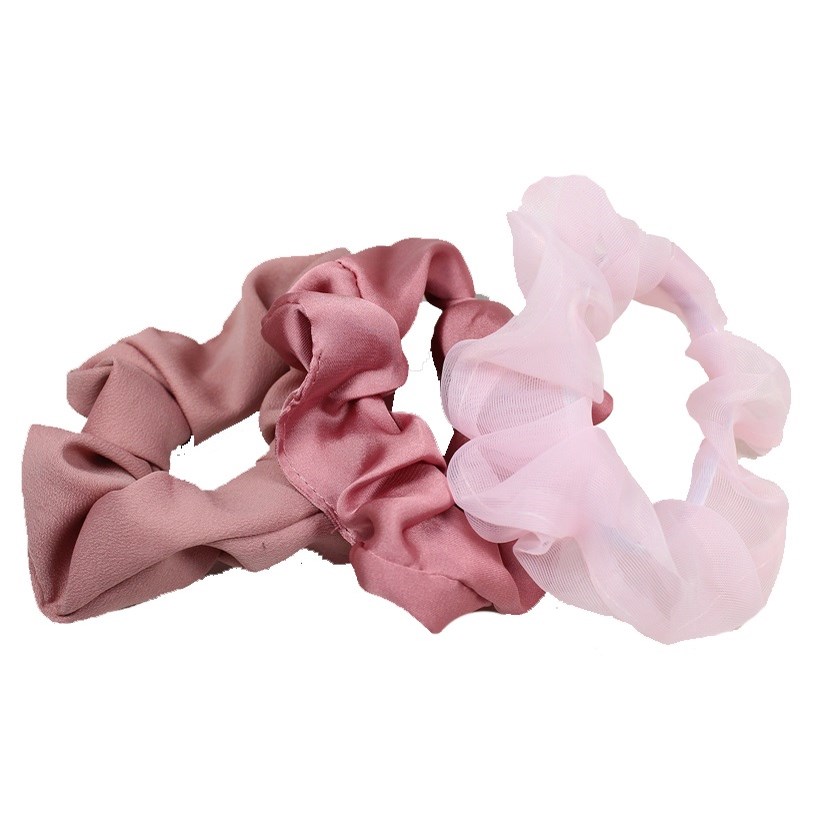 By Lyko Set Med Scrunchie Old pink