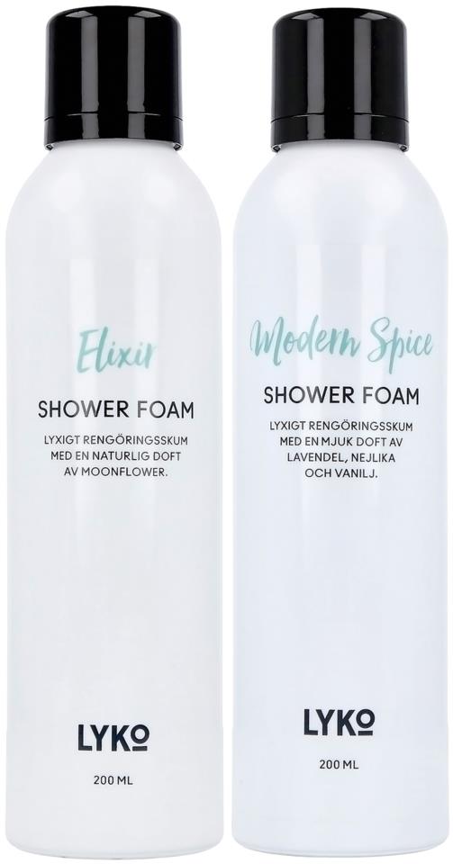 Lyko Shower Foam Duo