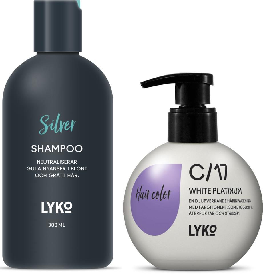 Lyko Silver Shampoo + Haircolor C/17