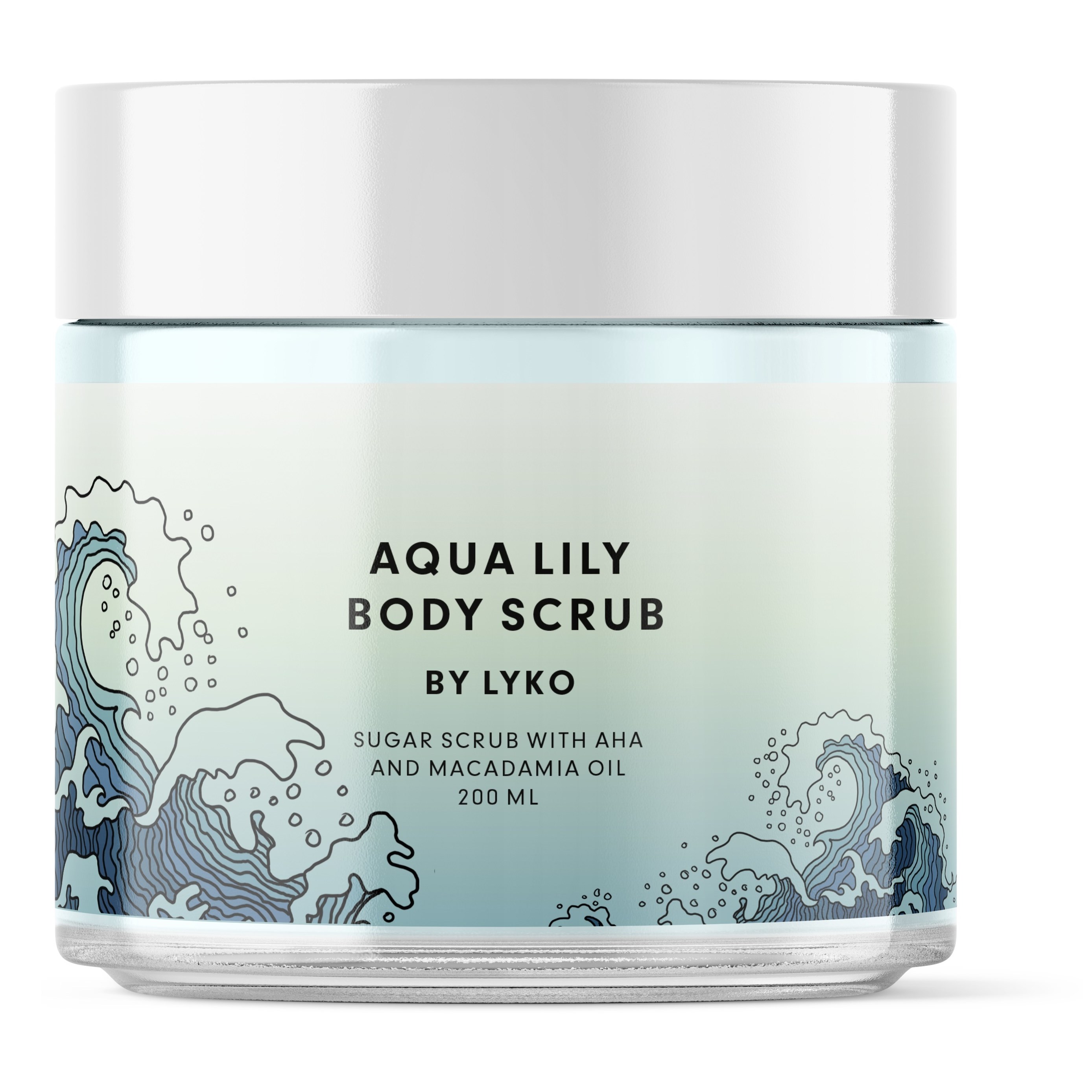 Lyko SPA Aqua Lily Body Scrub 200 ml
