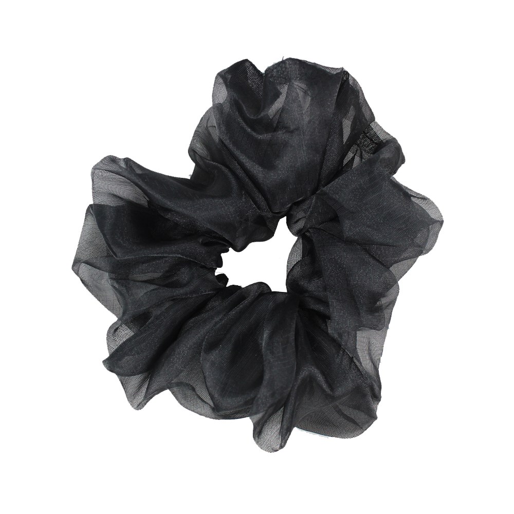 By Lyko Stor Organza Scrunchie Black