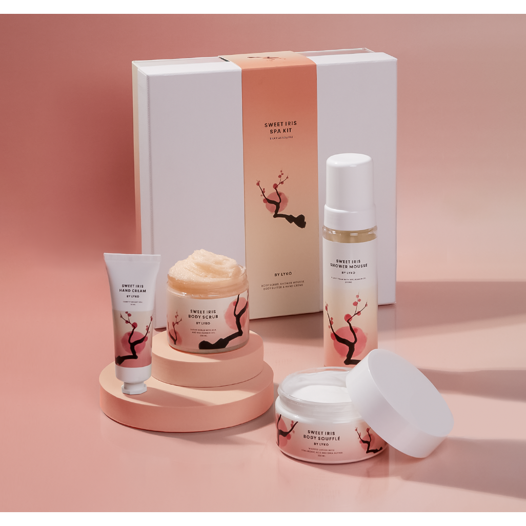 By Lyko Sweet Iris Spa Kit – Silky as Soufflé