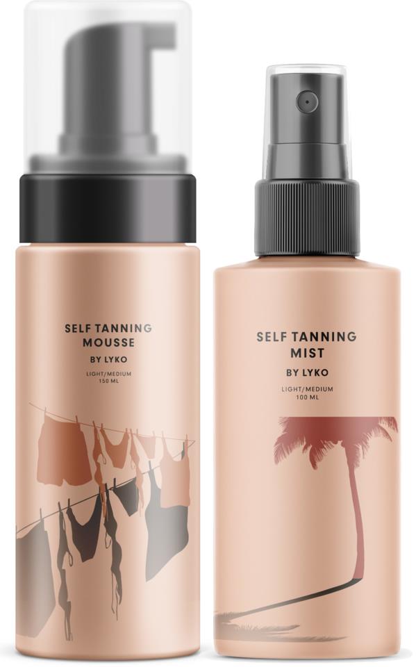 LYKO Treat Your Self Tan Kit Light/Medium