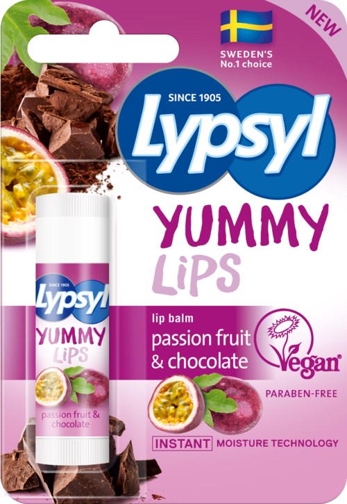 Lypsyl Yummy Lips Passionfruit & Chocolate