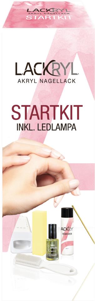 L.Y.X Cosmetics Lackryl Startkit + Led-lampa