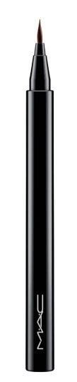 A black liquid eyeliner pen with a pointed brush tip, labeled MAC.