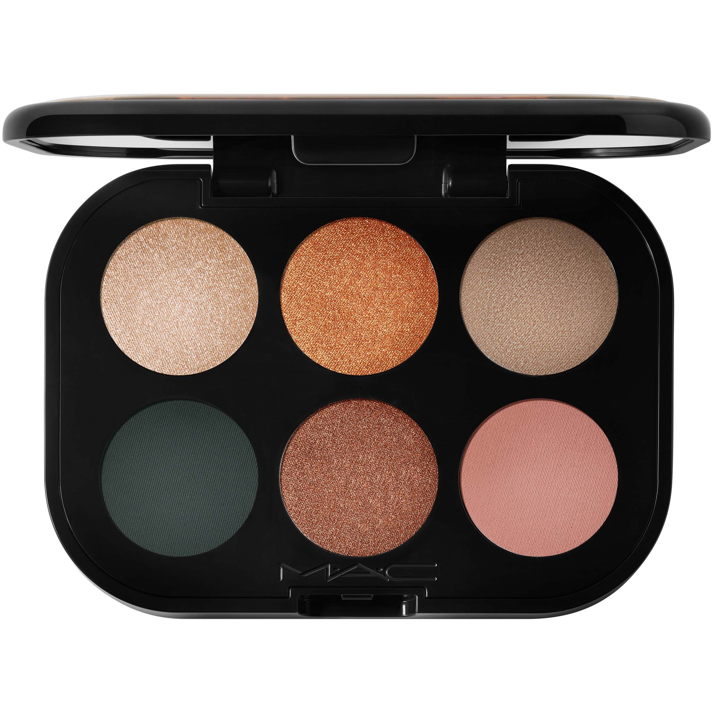 Läs mer om MAC Cosmetics Connect In Colour Eye Shadow Palette Bronze Influence 6