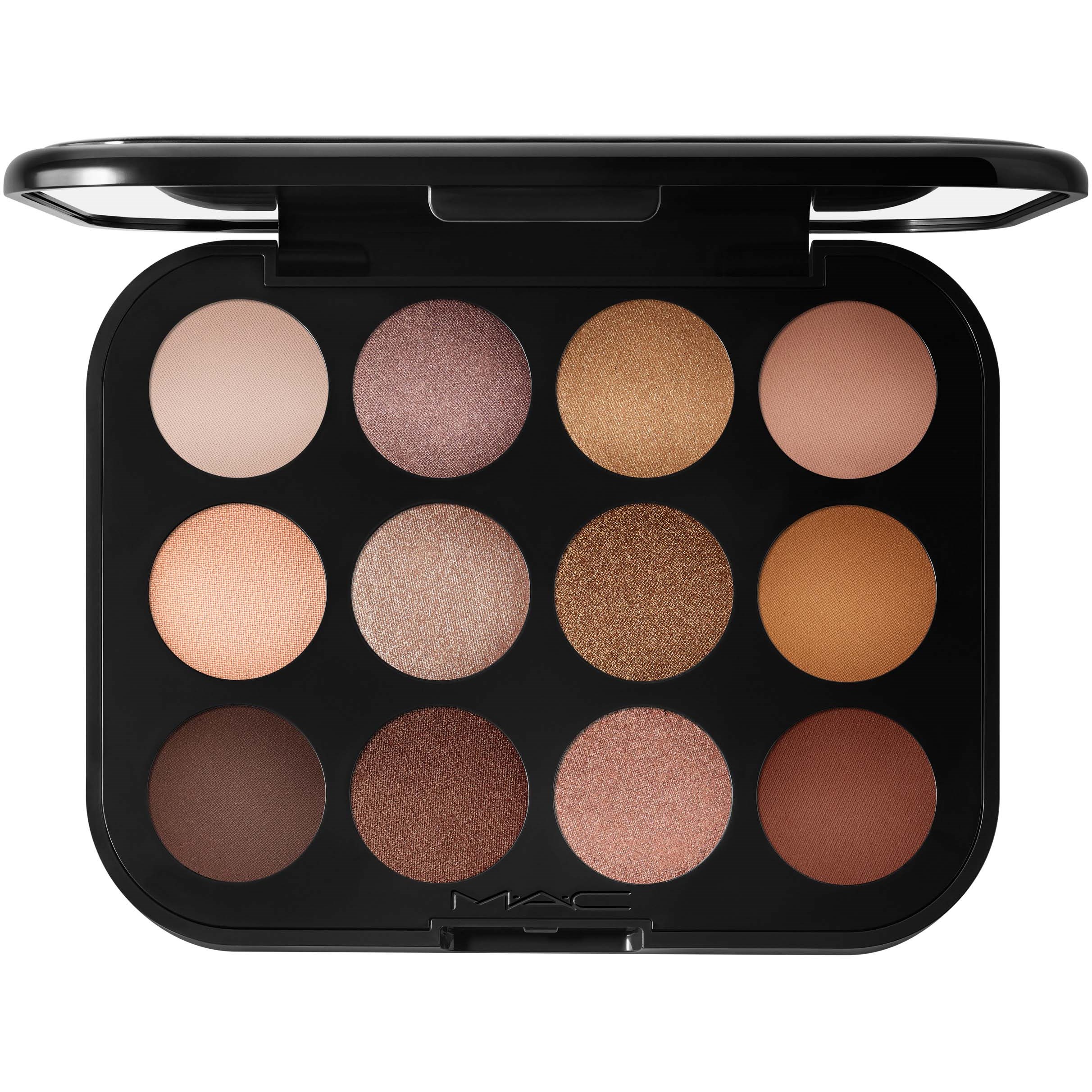 Läs mer om MAC Cosmetics Connect In Colour Eye Shadow Palette Unfiltered Nudes 12
