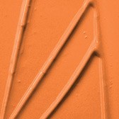 Orange surface with various raised lines, creating an abstract pattern. It appears to be a textured, painted surface.