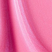 Rosa bakgrunn med glitter og glans, jevne kurver. Ingen tekst, bare en skinnende dekorativ bakgrunn.