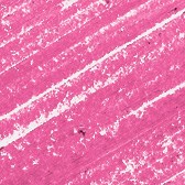 Rosa teksturert overflate med hvite striper og små svarte prikker. Ser rufsete og ujevn ut.
