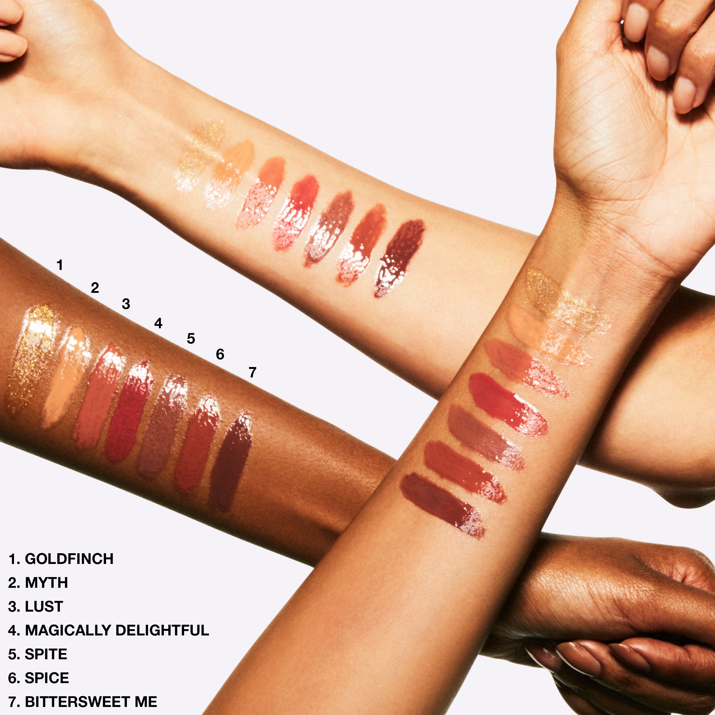 MAC Cosmetics In Monochrome Błyszczyk Lipglass Spice (obrázok 5)