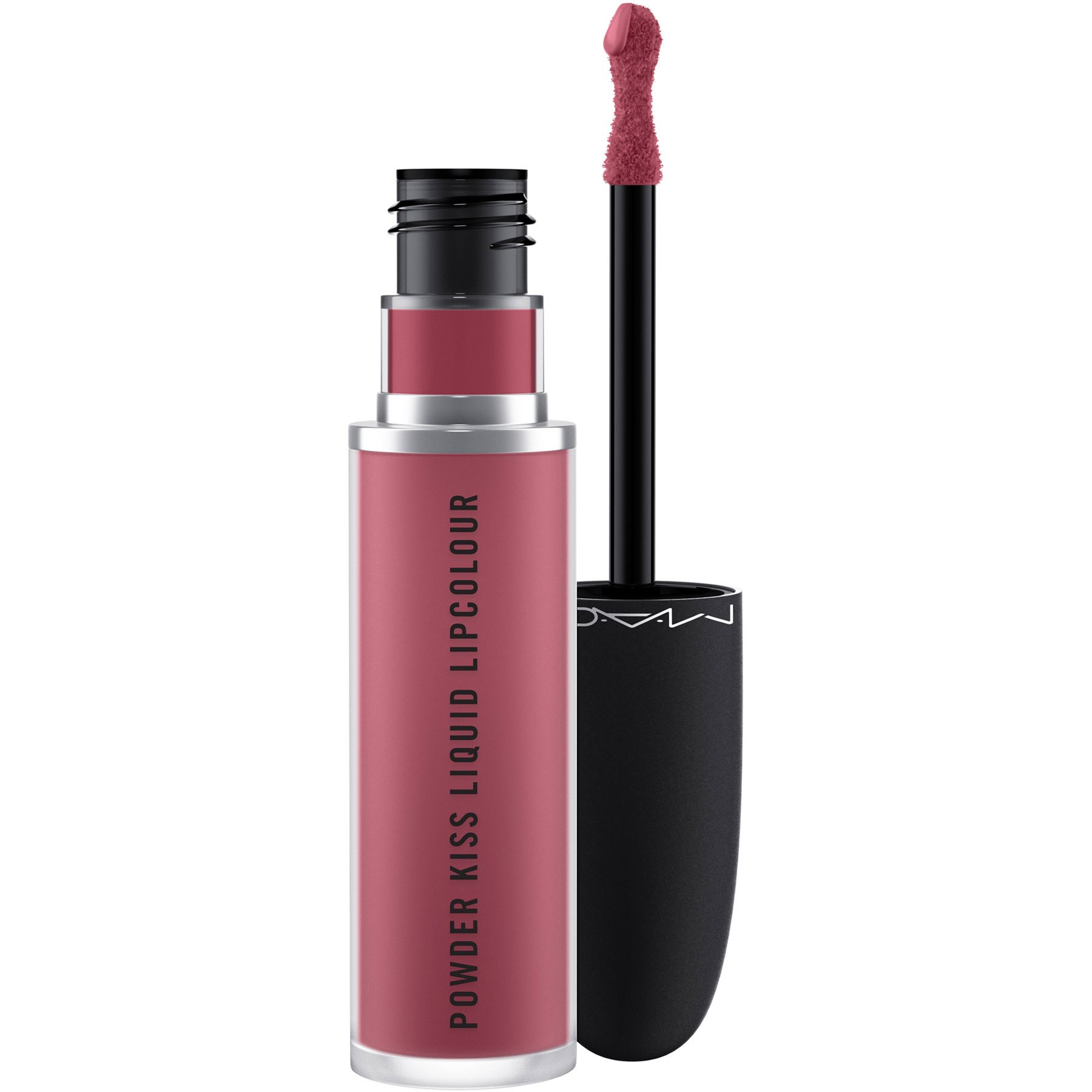 Läs mer om MAC Cosmetics Powder Kiss Liquid Lipcolour 08 More The Mehr-