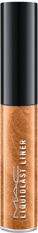 Ett rör av M.A.C liquid last eyeliner i kopparfärg med svart lock.