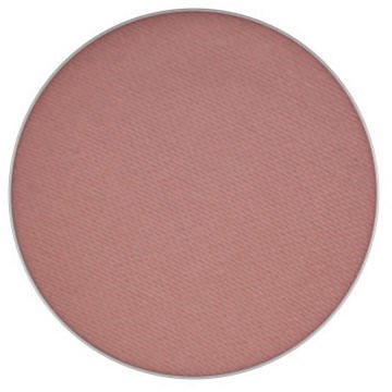 A round makeup blush in a pink shade with a smooth texture.