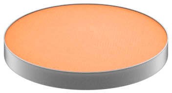 En rund, flat gjenstand med oransje topp og grå kant, ser ut som en plattform eller et deksel.
