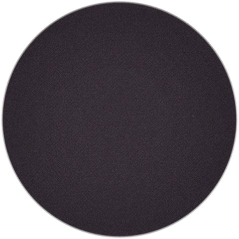 En solid svart cirkel utan andra element eller detaljer.