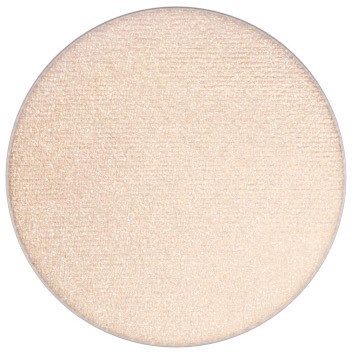 Beige, jauhemainen meikki- tai silmäluomiväri, jossa on kuvioitu pinta.