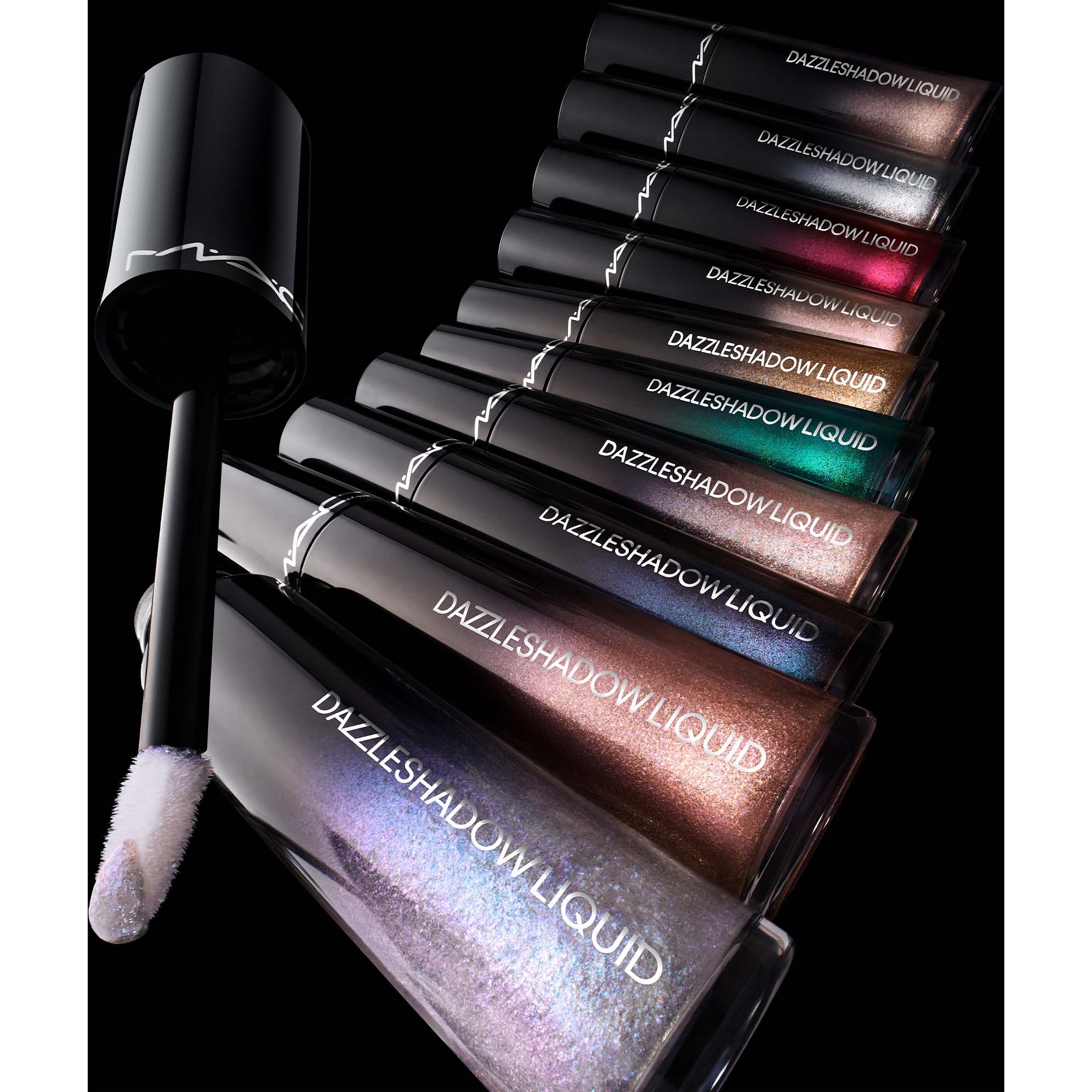 MAC Cosmetics Dazzleshadow Liquid Eye Shadow Telepathic Teal (obrázok 6)