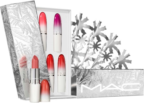 MAC Cosmetics Frostbitten Kiss Lustreglass Lipstick x 5: Fresh