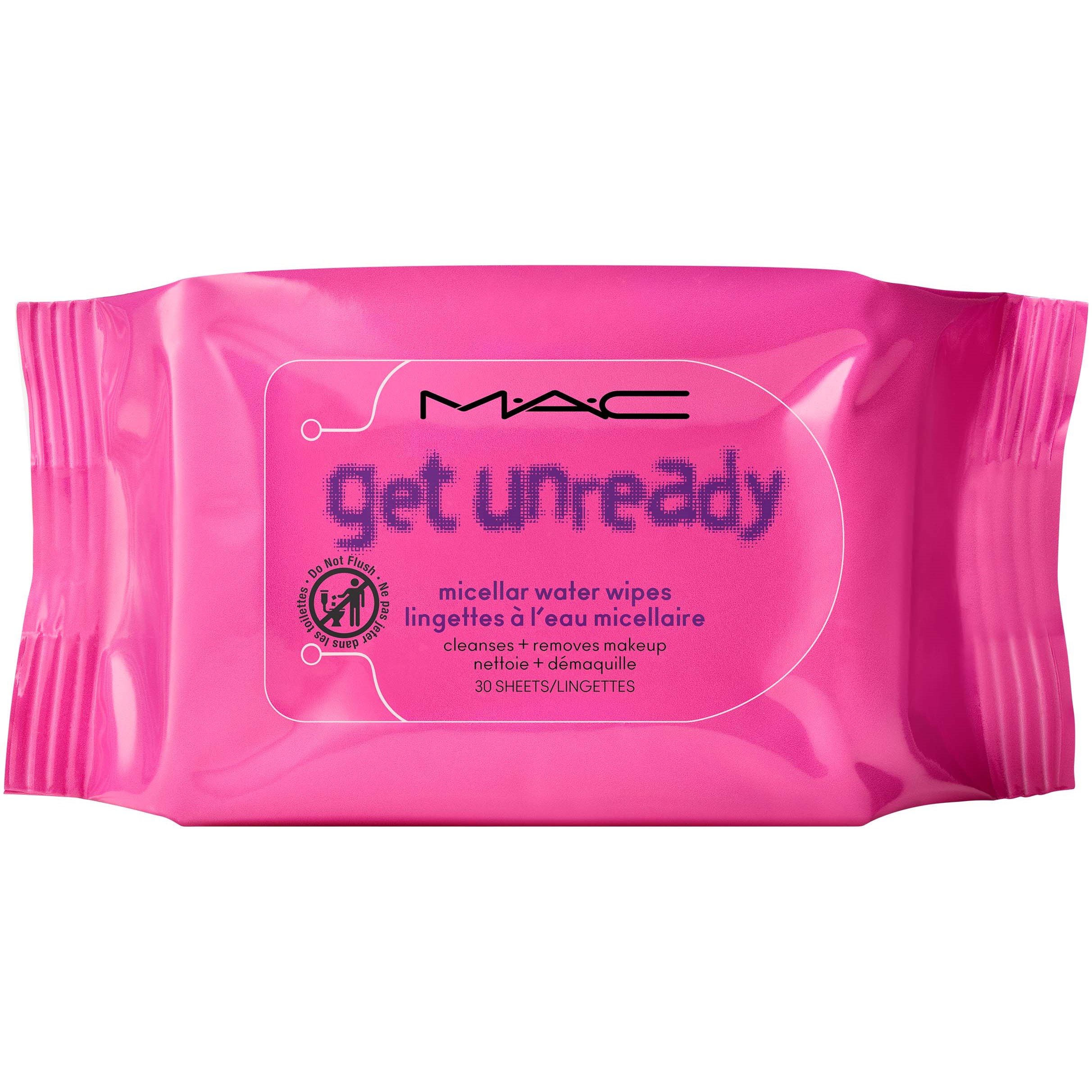 MAC Cosmetics Get Unready Micellar Water Wipes 30 stk billede
