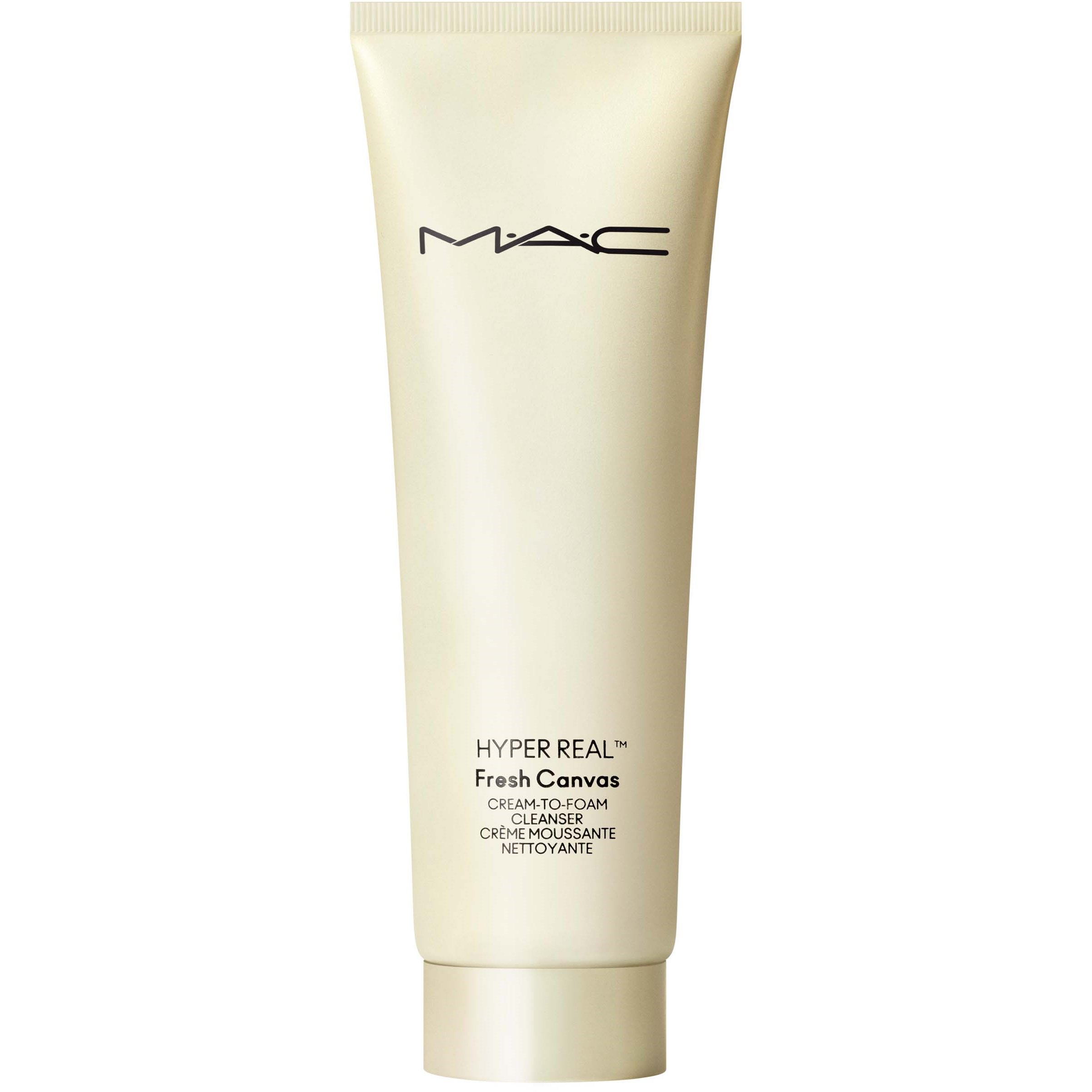 Läs mer om MAC Cosmetics Hyper Real Fresh Canvas Cream To Foam Cleanser 125 ml