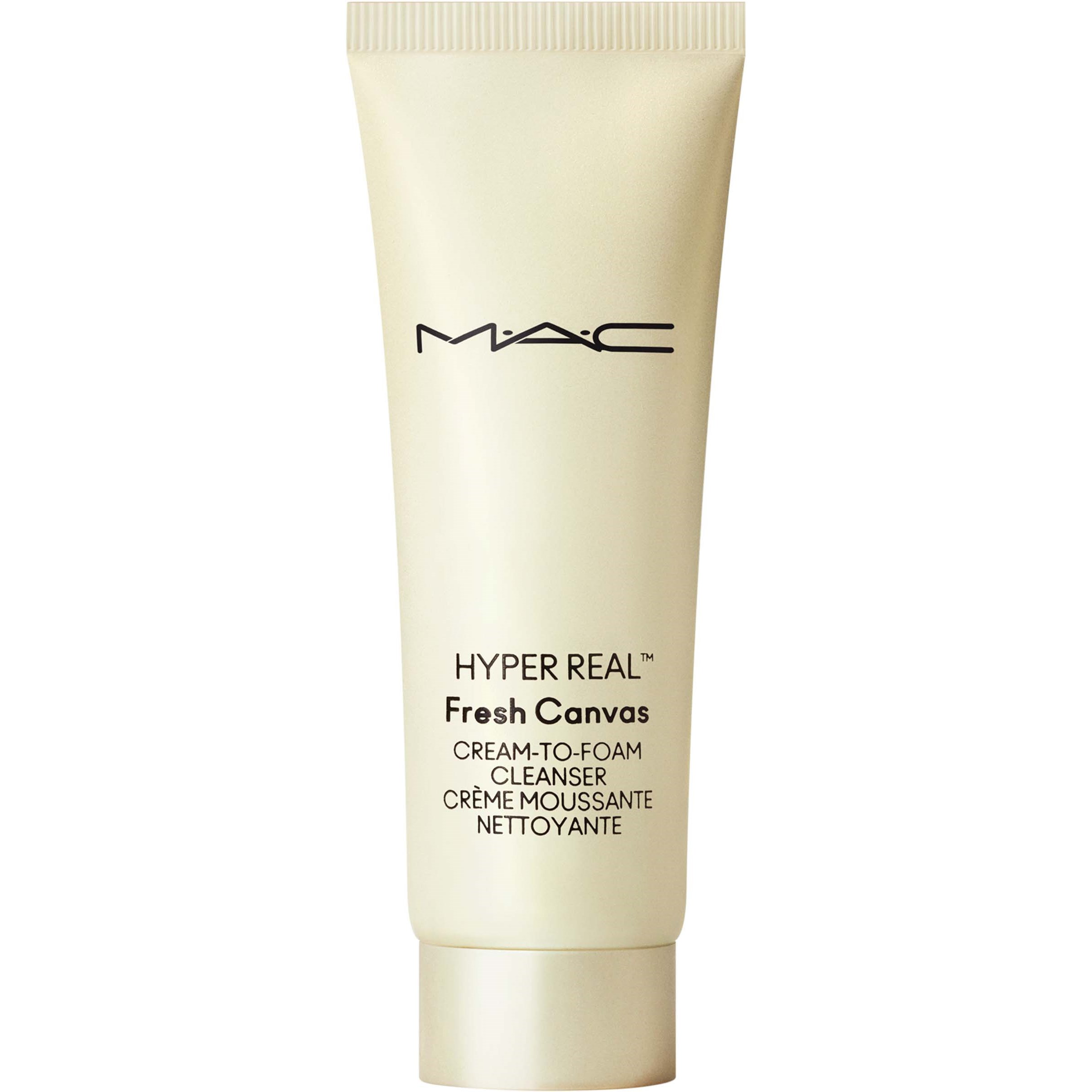 Фото - Засіб для очищення обличчя і тіла MAC Cosmetics Hyper Real Fresh Canvas Cream To Foam Cleanser 30 m 
