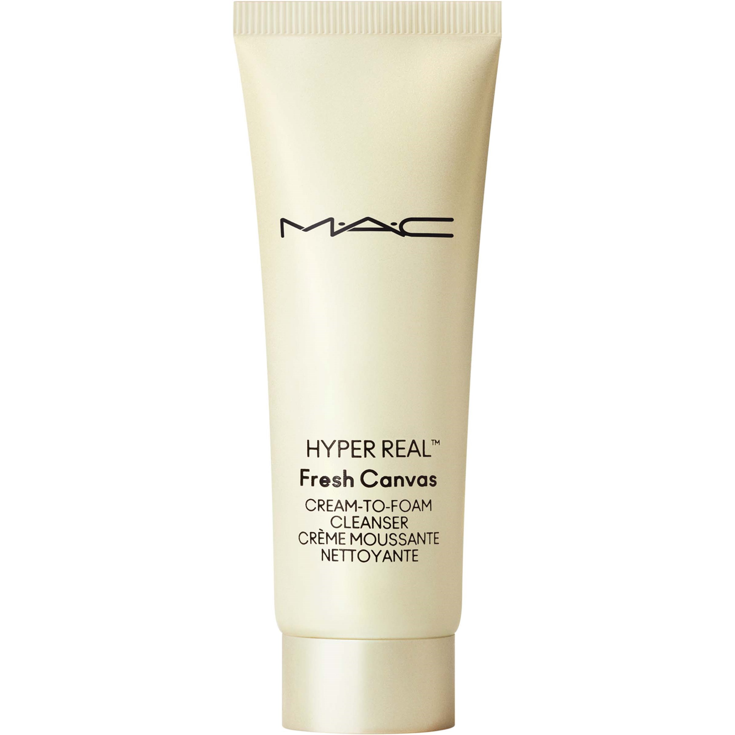 MAC Cosmetics Hyper Real Fresh Canvas Cream To Foam Cleanser 30 ml billede