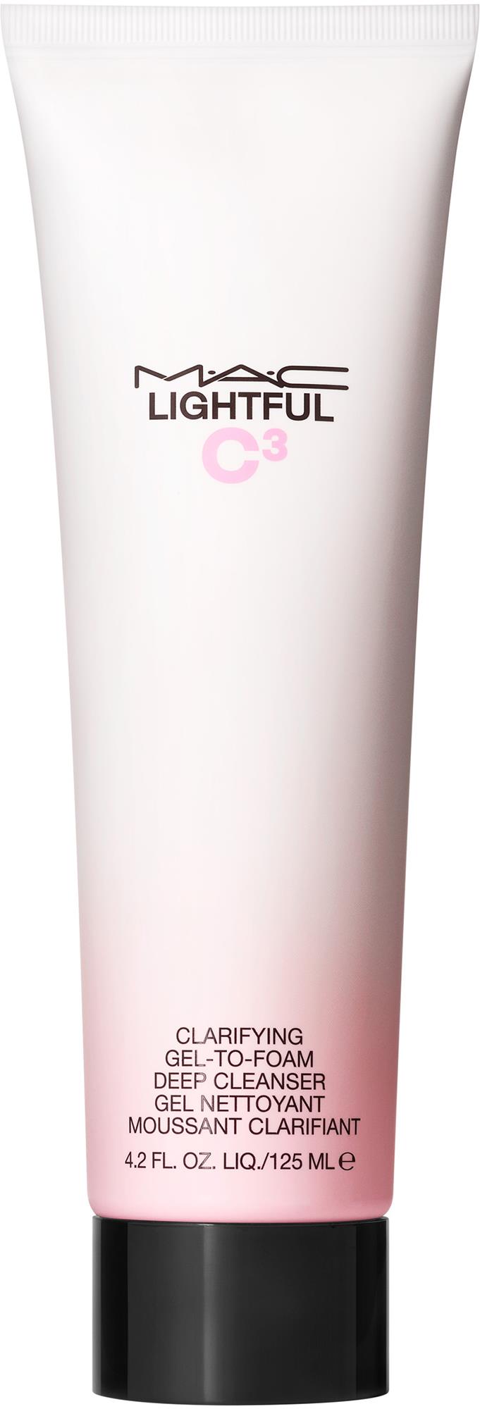 MAC Cosmetics Lightful C³ Clarifying Gel-To-Foam Deep Cleanser 125 ml ...