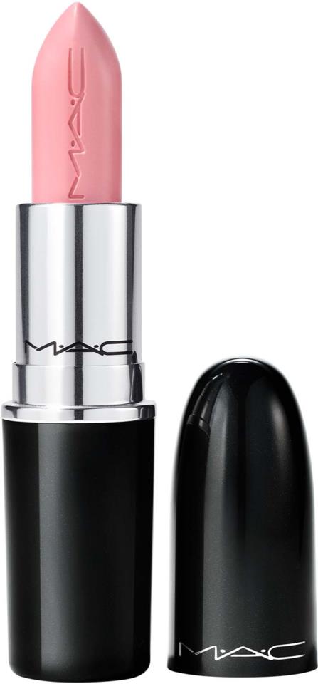 MAC Lustreglass Lipstick 10 What In Carnation? 3 G