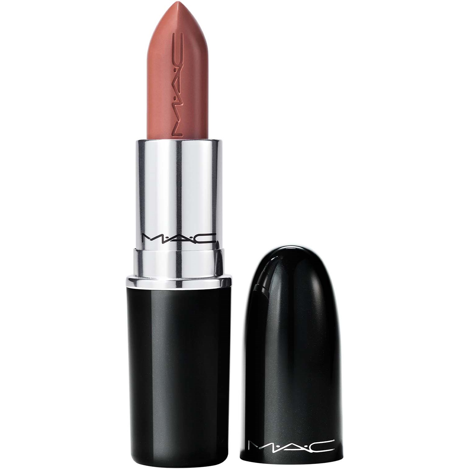 Läs mer om MAC Cosmetics Lustreglass Lipstick 27 Hug Me