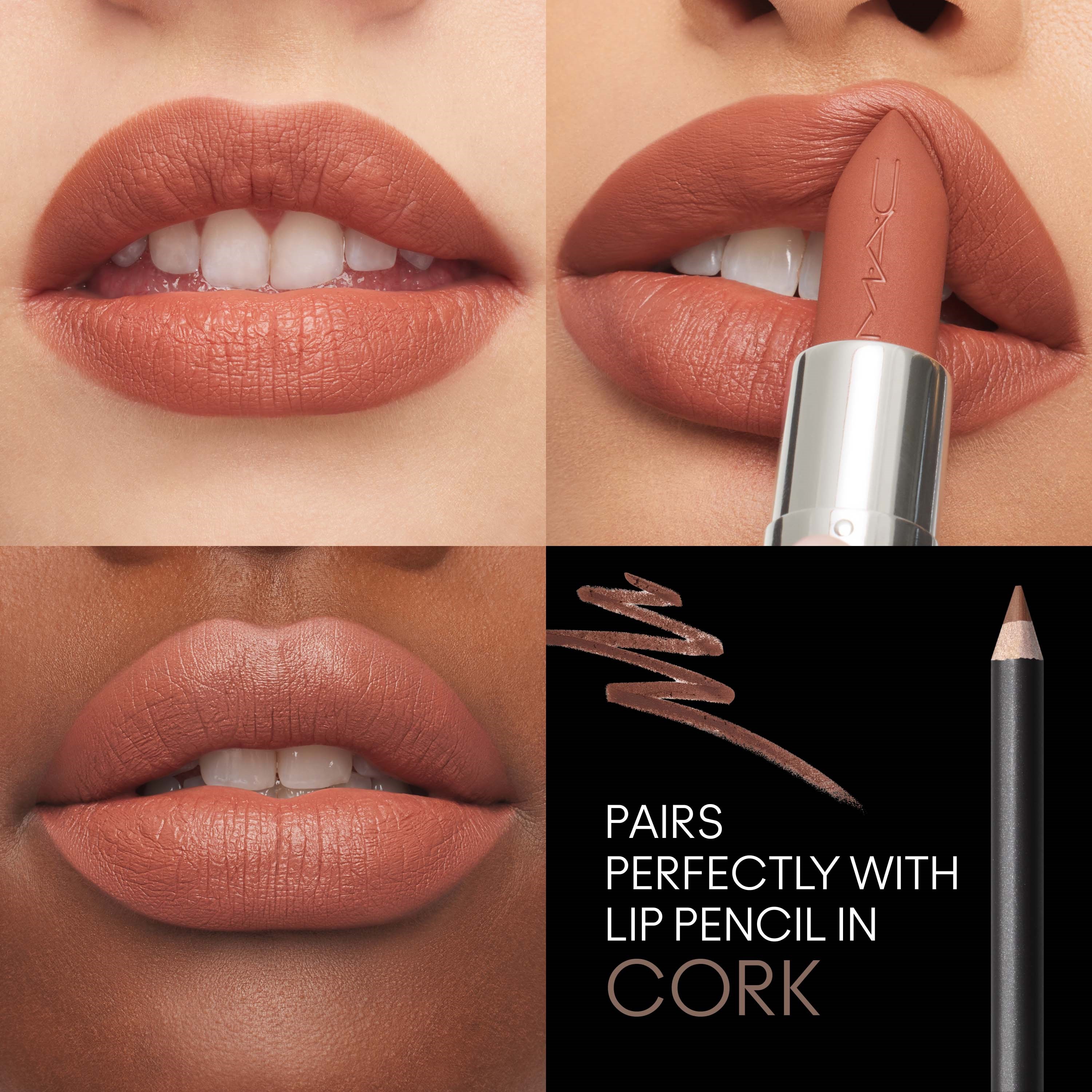 Alternativ bild 1 för MAC Cosmetics Macximal Matte Mini Lipstick Warm Teddy