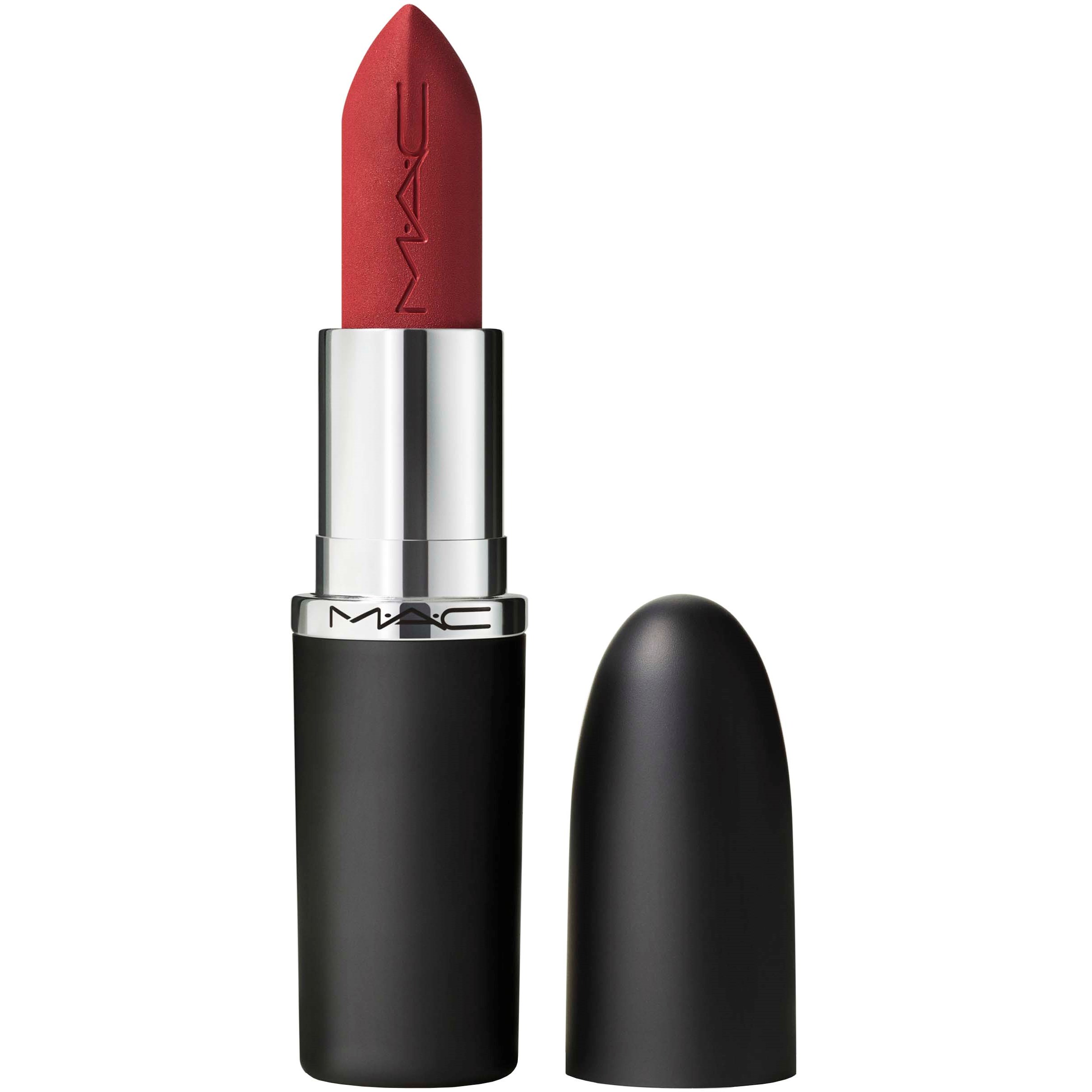 Läs mer om MAC Cosmetics Macximal Silky Matte Lipstick Ring The Alarm