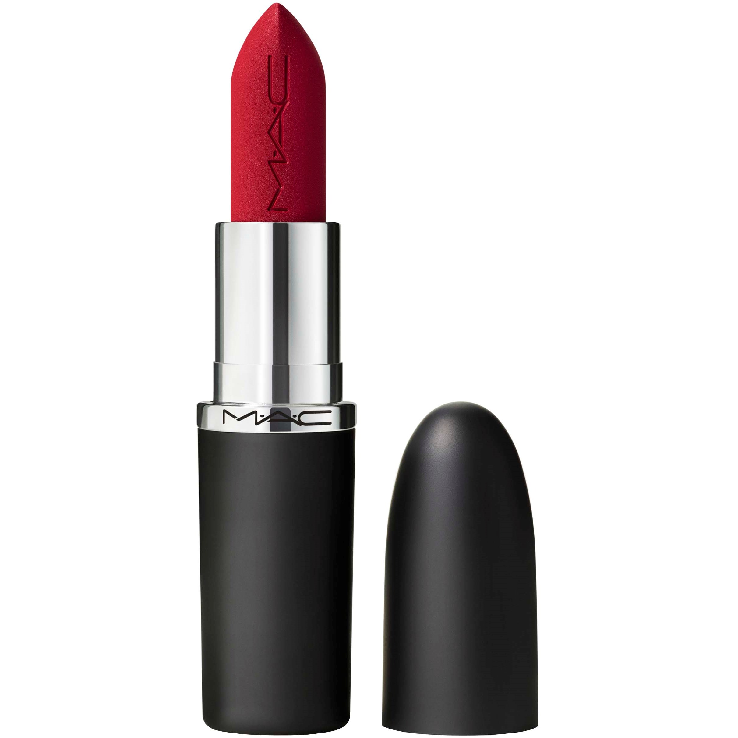 Läs mer om MAC Cosmetics Macximal Silky Matte Lipstick Ruby Woo
