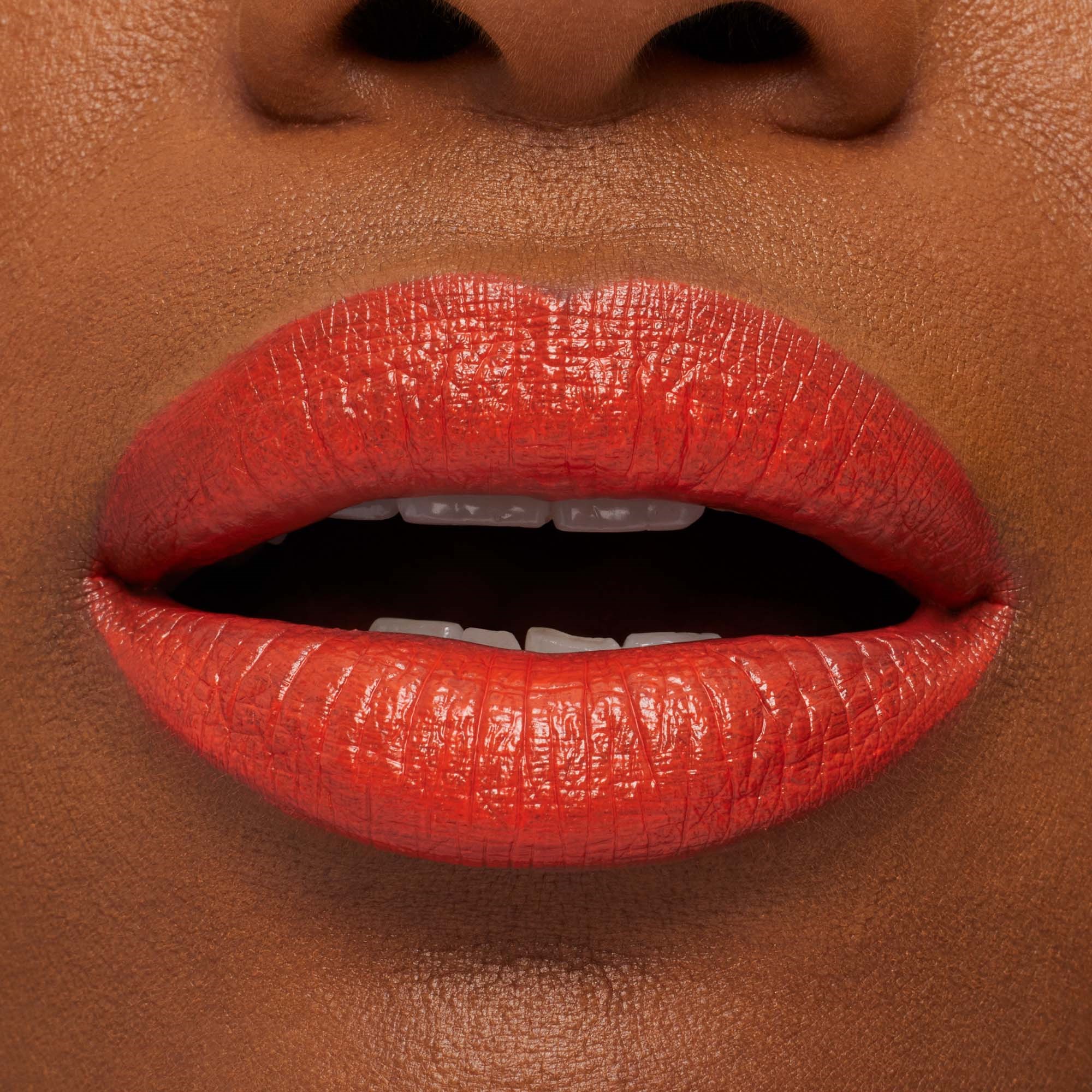MAC Cosmetics Macximal Sleek Satin Lipstick Morange (obrázok 4)