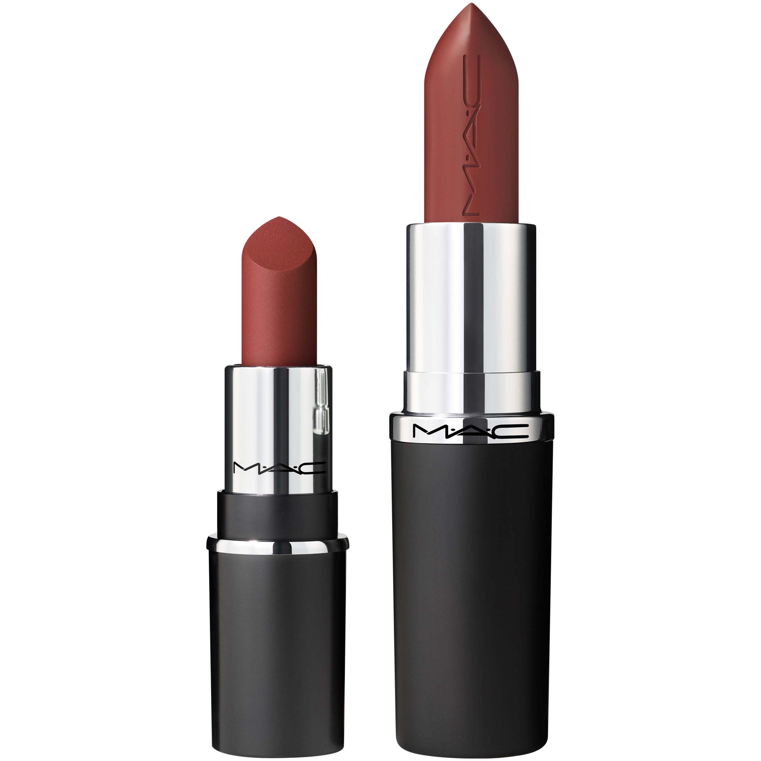 MAC Cosmetics Mini Macximal Sleek Satin Lipstick Creme In Your Coffee (obrázok 5)
