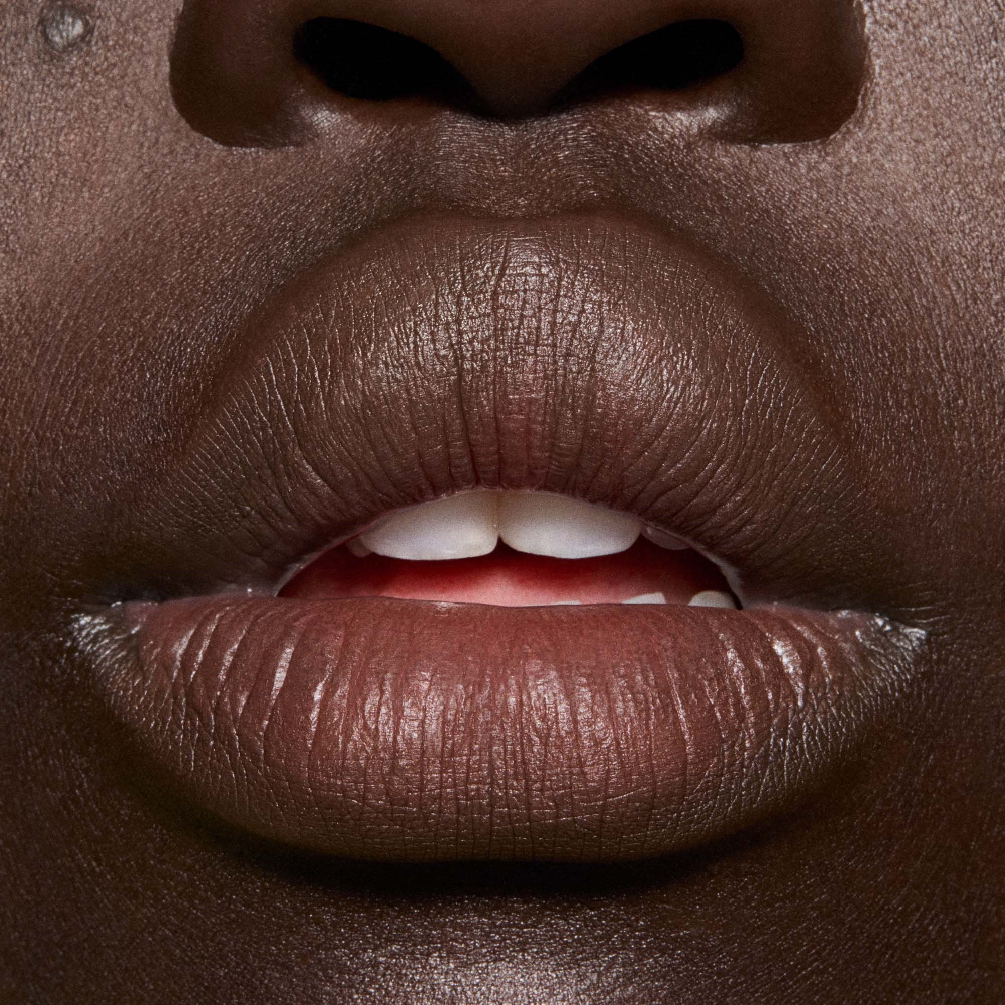 MAC Cosmetics Powder Kiss Hazy Matte Lipstick Chestnut (obrázok 5)