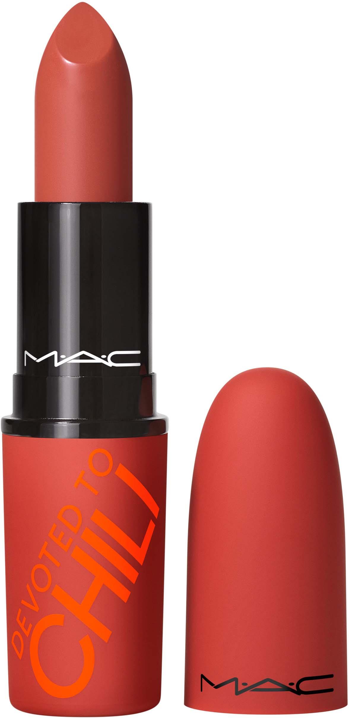 Mac Cosmetics Powder Kiss Lipstick Devoted To Chili Wn 