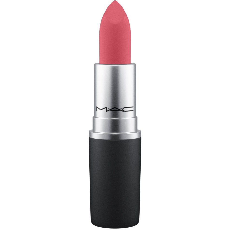Läs mer om MAC Cosmetics Powder Kiss Lipstick A Little Tamed