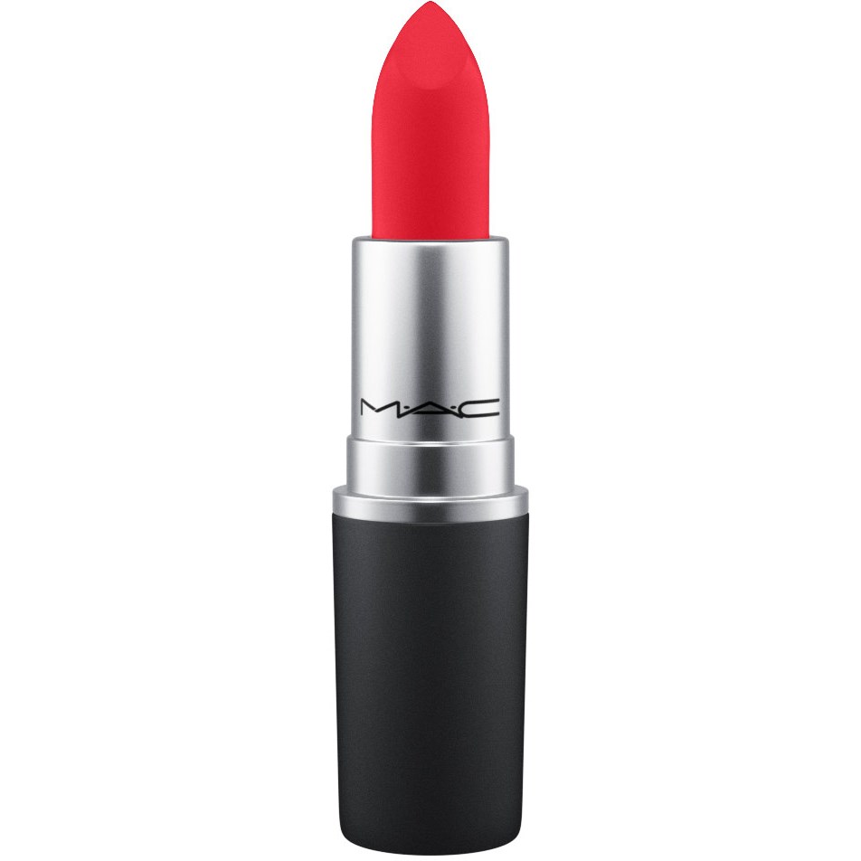 Läs mer om MAC Cosmetics Powder Kiss Lipstick Lasting Passion