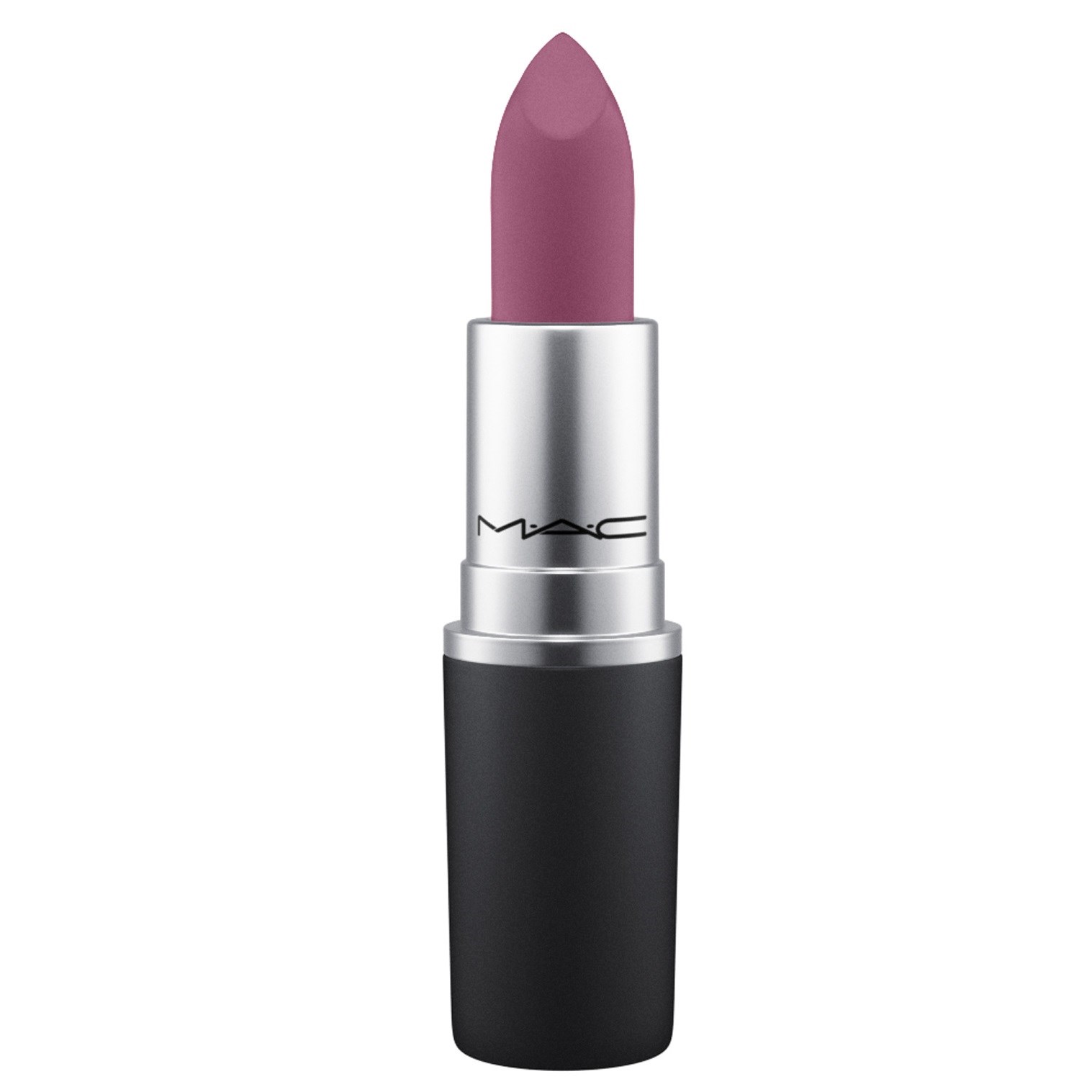 Läs mer om MAC Cosmetics Powder Kiss Lipstick P for Potent