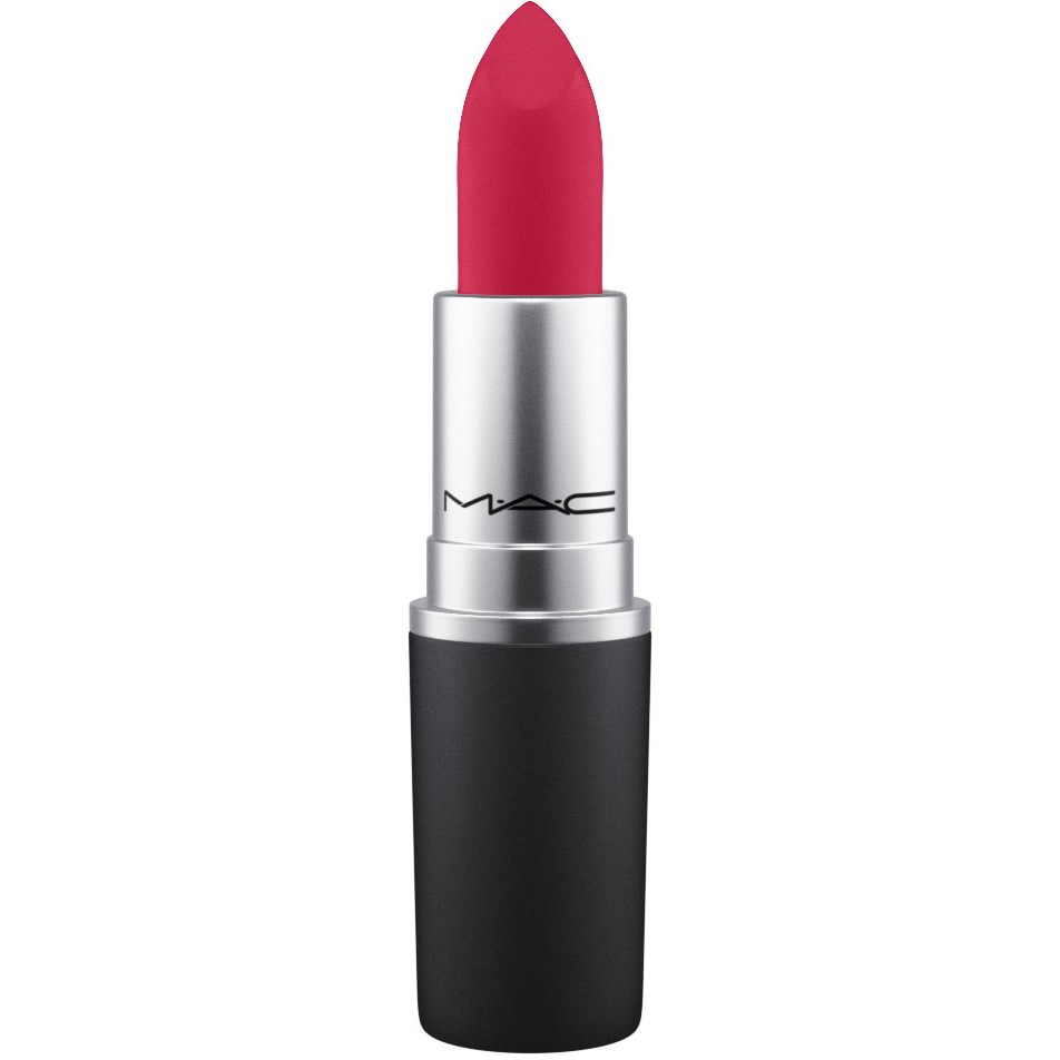 Läs mer om MAC Cosmetics Powder Kiss Lipstick Shocking Revelation