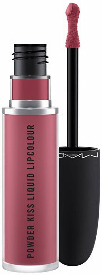 MAC Powder Kiss Liquid Lipcolor Pink Roses