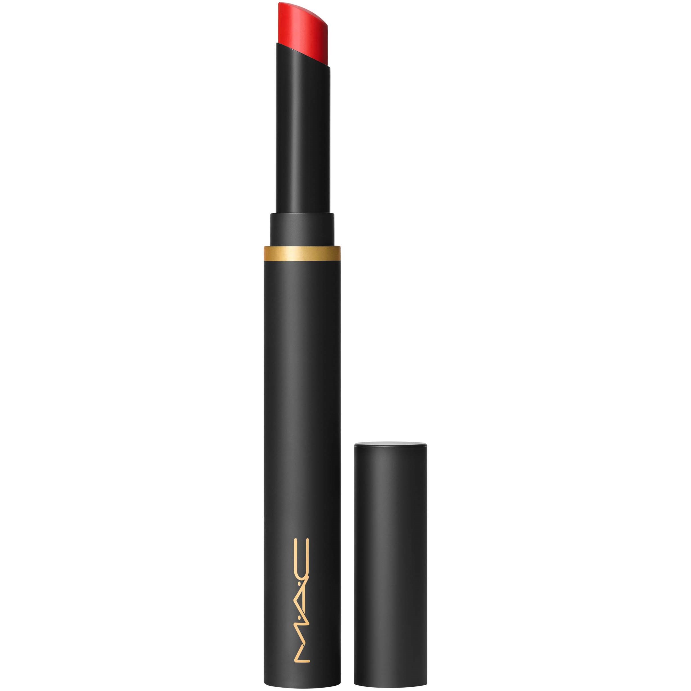 Läs mer om MAC Cosmetics Powder Kiss Velvet Blur Slim Stick Ruby New 12