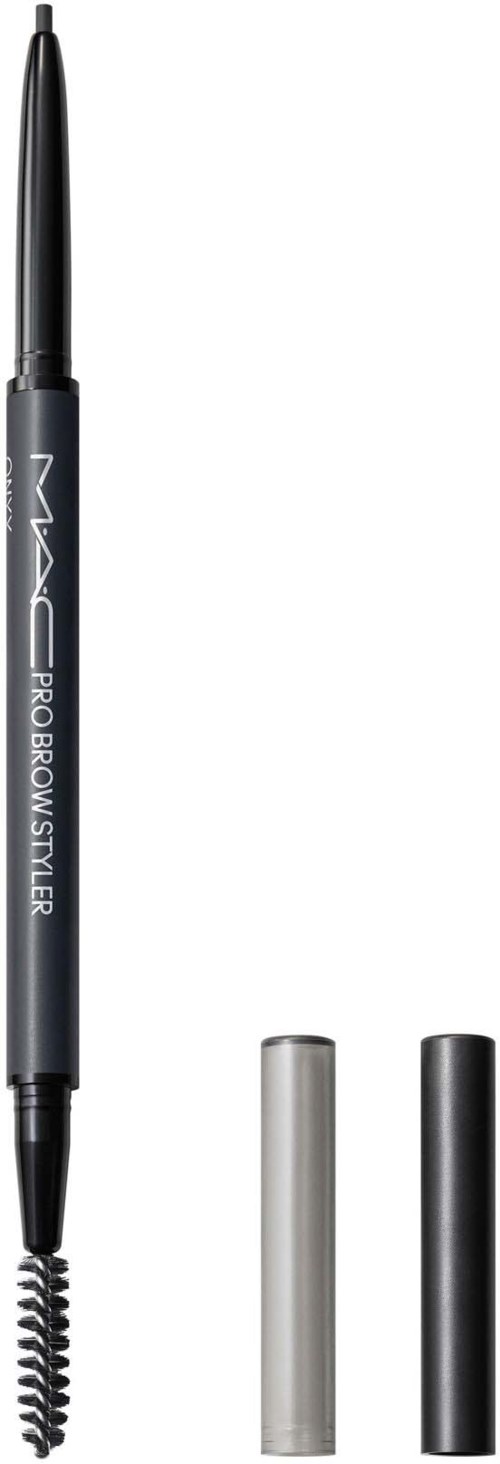 MAC Pro Brow Styler z szczoteczką i dwoma pustymi wymiennymi końcówkami.