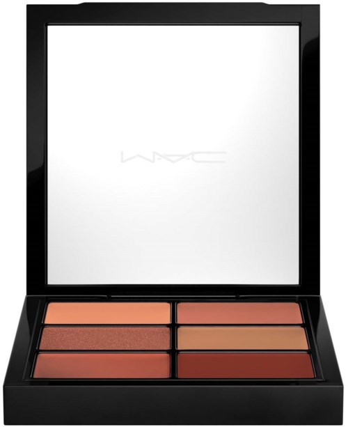 mac 6 modern brown lip palette