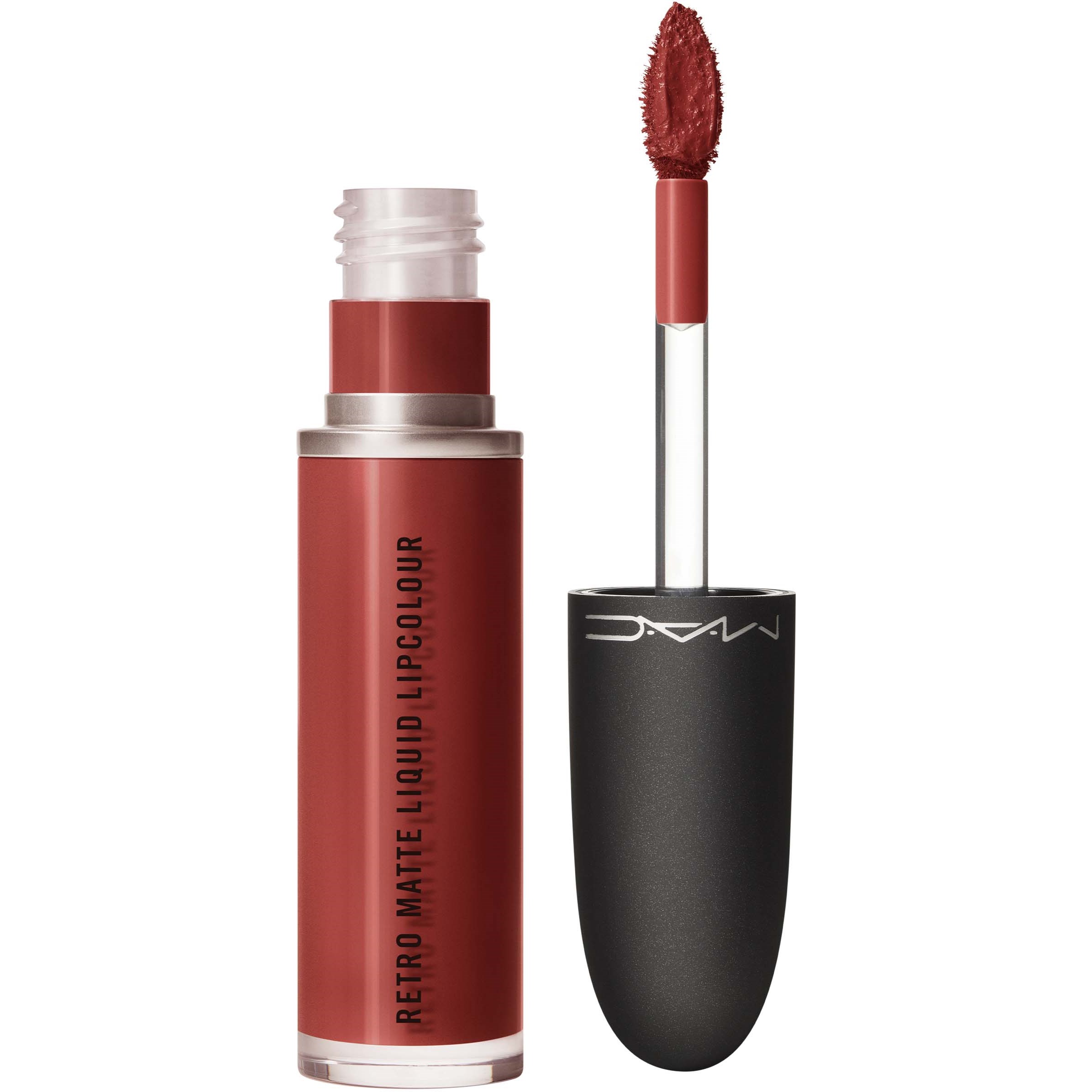 Läs mer om MAC Cosmetics Retro Matte Liquid Lipcolour Chili Addict