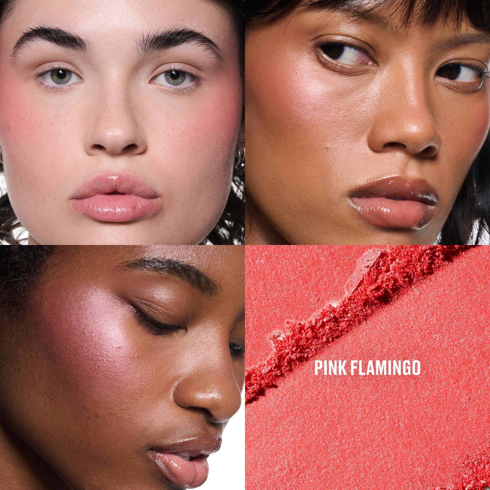 MAC Cosmetics Skinfinish Colourstruck Blush Pink Flamingo (obrázok 3)